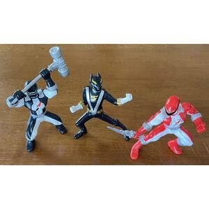 Power Ranger PVC Figurines Lot of 3 Action Figures